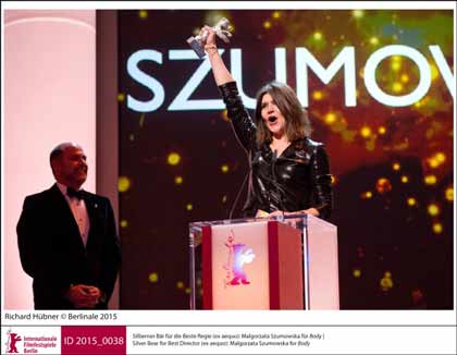 MALGORZATA SZUMOWSKA - les 8 temps forts de 2015 MALGORZATA SZUMOWSKA - les 8 temps forts de 2015