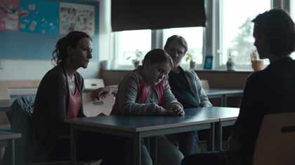 Annika Hallin, Rebecka Josephson, Henrik Norlen dans My skinny sister Annika Hallin, Rebecka Josephson, Henrik Norlen dans My skinny sister