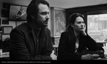 Sébastien Ricard et Fanny Mallette dans Chorus Sébastien Ricard et Fanny Mallette dans Chorus