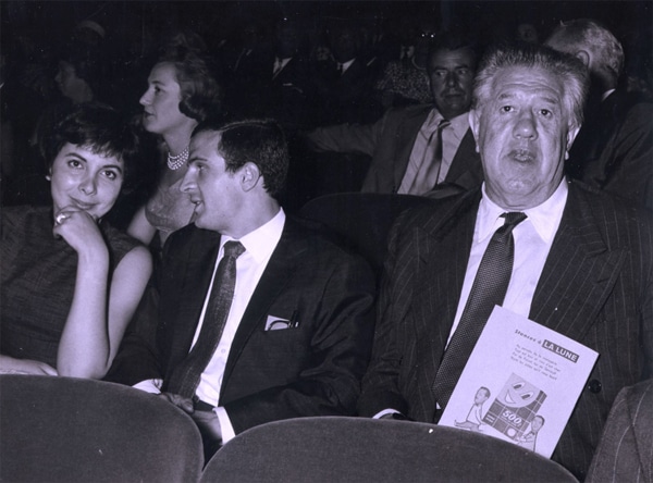 Madeleine Morgenstern avec Francois Truffaut et Michel Simon Madeleine Morgenstern avec Francois Truffaut et Michel Simon