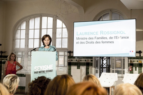 La ministre Laurence Rossignol annonce le plan d'action contre le sexisme La ministre Laurence Rossignol annonce le plan d'action contre le sexisme